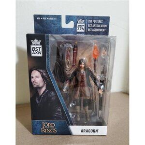 BST AXN  The Lord Of The Ring  Aragorn  Action Figure  Loyal Subjects  NEW